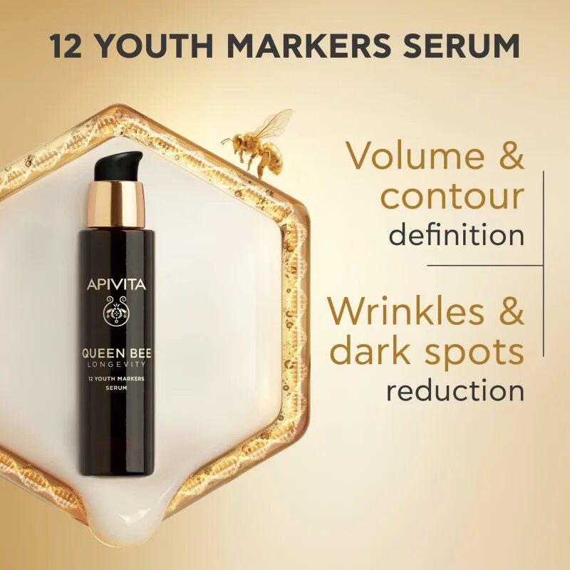 Apivita Queen Bee Longevity feszesítő szérum ráncok ellen 30 ml