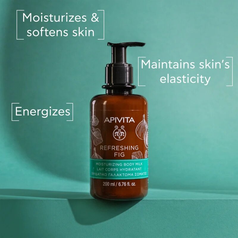 Apivita Refreshing Fig Moisturizing Body Milk hidratáló testápoló tej 200 ml
