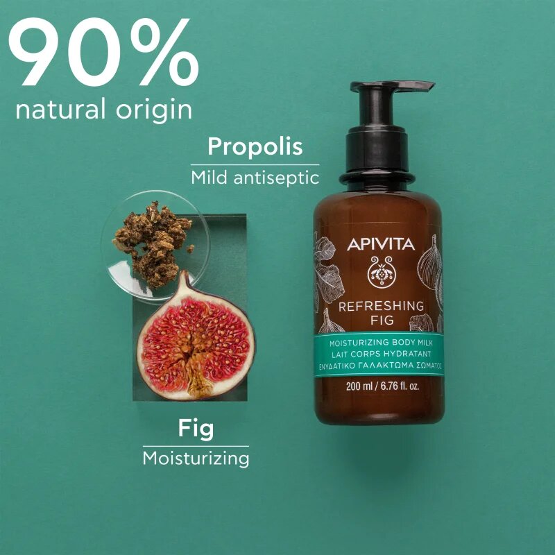 Apivita Refreshing Fig Moisturizing Body Milk hidratáló testápoló tej 200 ml