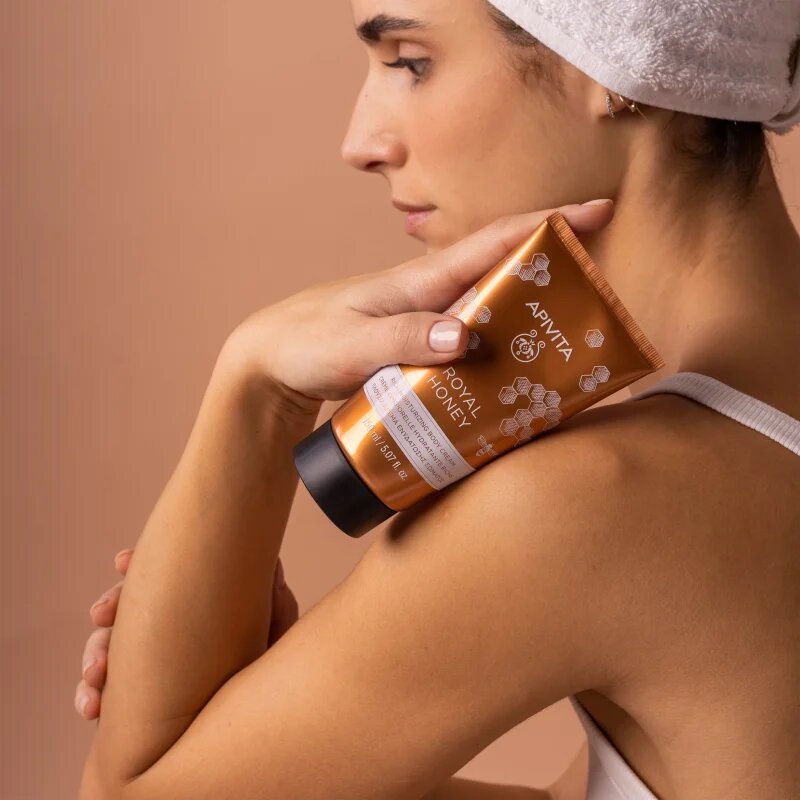 Apivita Royal Honey Rich Body Cream hidratáló testkrém 150 ml