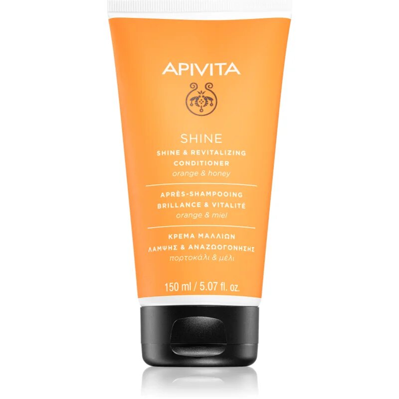 Apivita Shine Revitalizing Conditioner revitalizáló kondicionáló a fakó haj ragyogásáért 150 ml