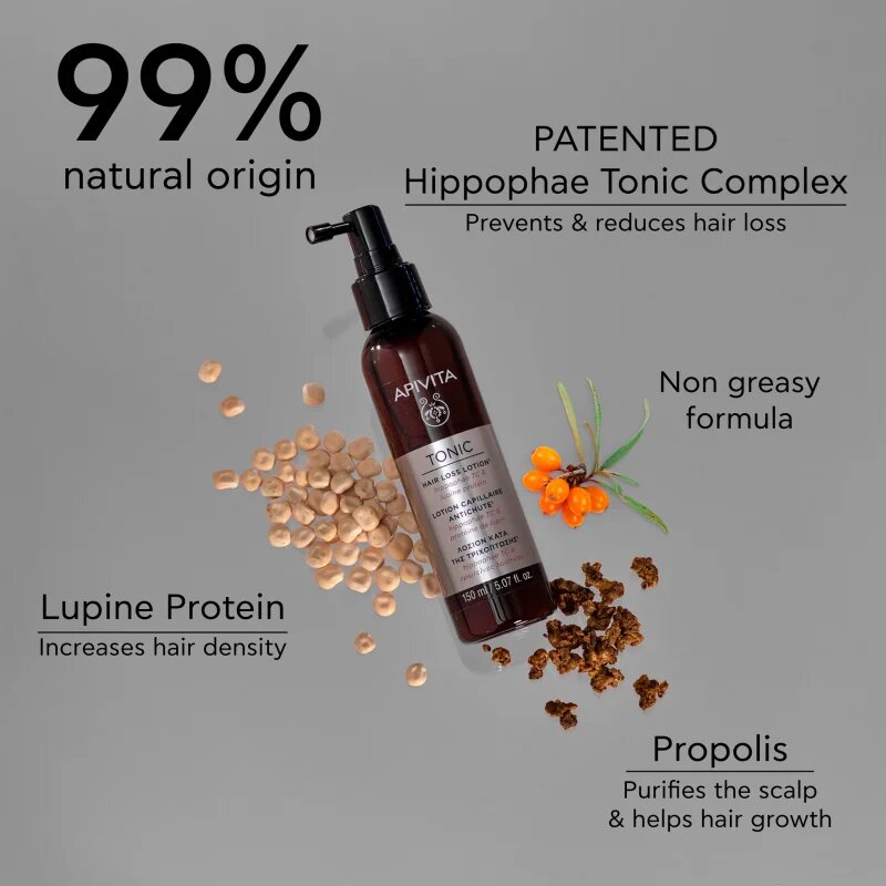 Apivita Tonic Hair Loss Lotion spray hajhullás ellen 150 ml