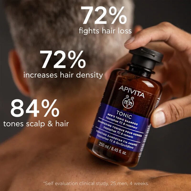 Apivita Tonic Men's Tonic Shampoo hajhullás elleni sampon 250 ml