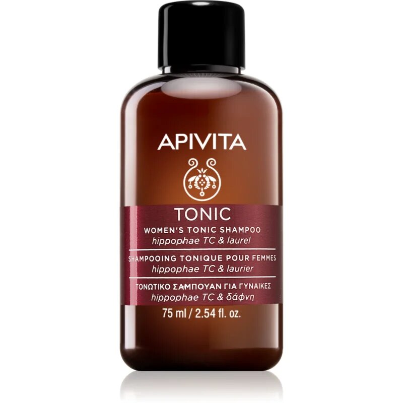 Apivita Tonic Women's Tonic Shampoo sampon hajhullás ellen 75 ml