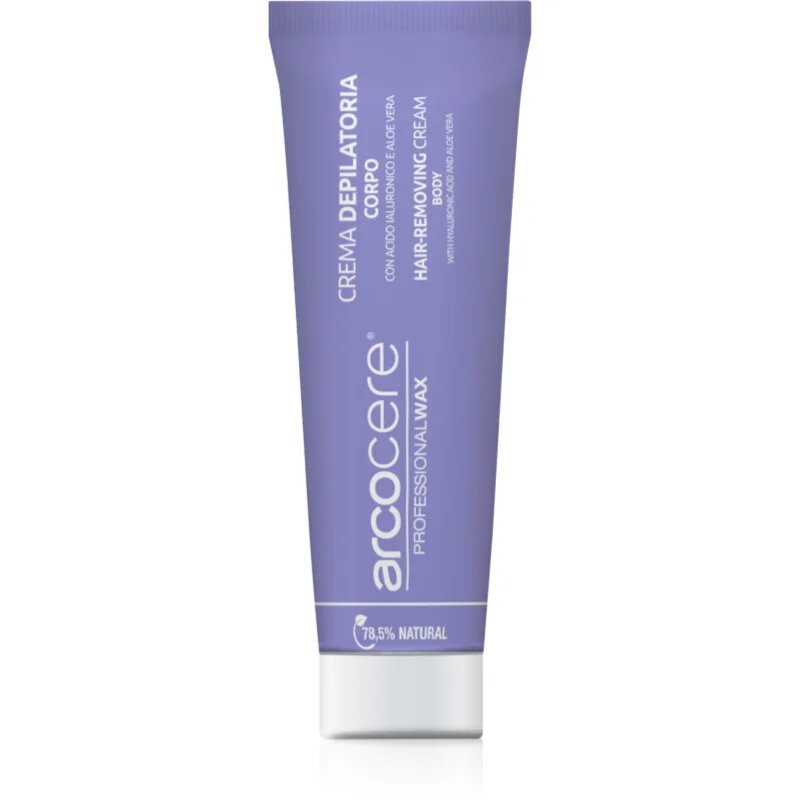 Arcocere Professional Wax szőrtelenítő krém a testre hölgyeknek 150 ml