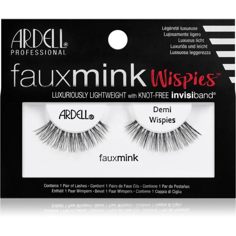 Ardell FauxMink Wispies műszempillák Demi Wispies 2 db