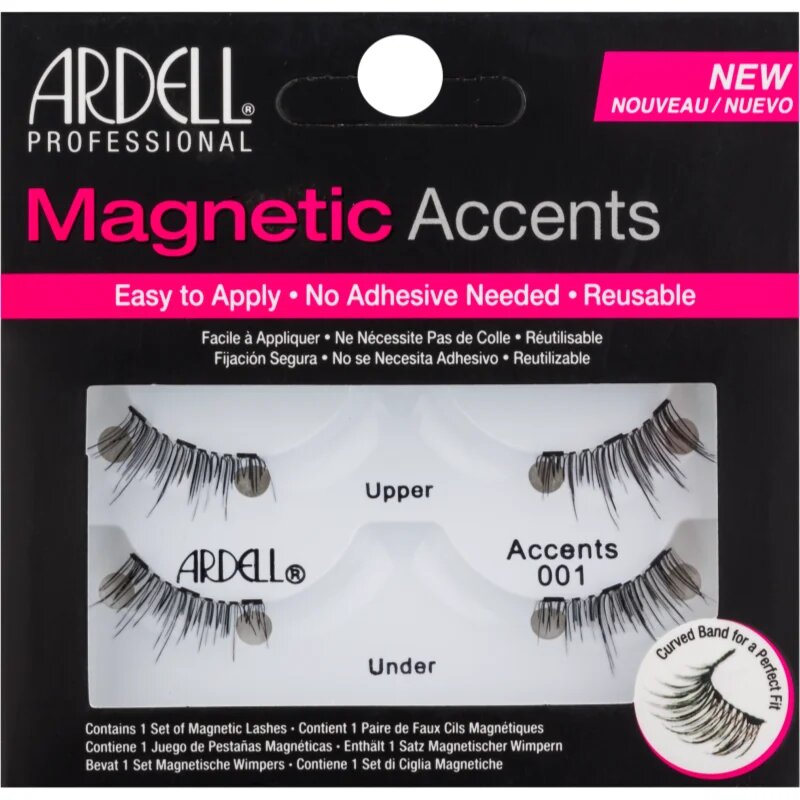 Ardell Magnetic Accents mágneses műszempilla Accents 001 4 db