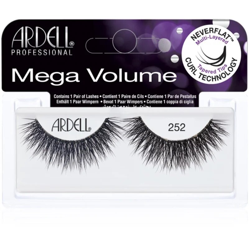 Ardell Mega Volume ragasztható műszempilla típus 252 1 db
