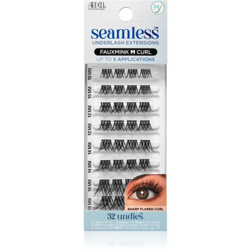 Ardell Seamless Refill Light Modern FauxMink ragasztható tincses műszempillák M Curl 32 db
