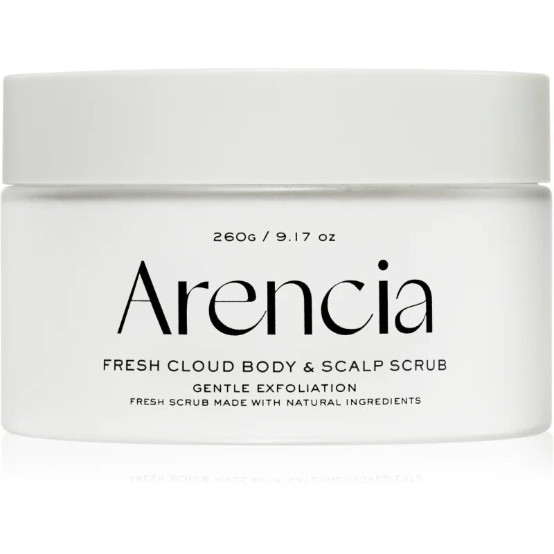 Arencia Fresh Cloud White Tea & Neroli finom hámlasztó krém testre és hajra 260 g
