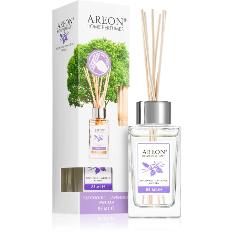 Areon Home Perfume Patchouli Lavender Vanilla Aroma diffúzor töltettel 85 ml