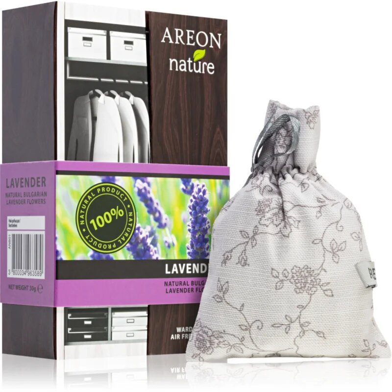 Areon Nature Premium Lavender légfrissítő esszenciális olajokkal 30 g