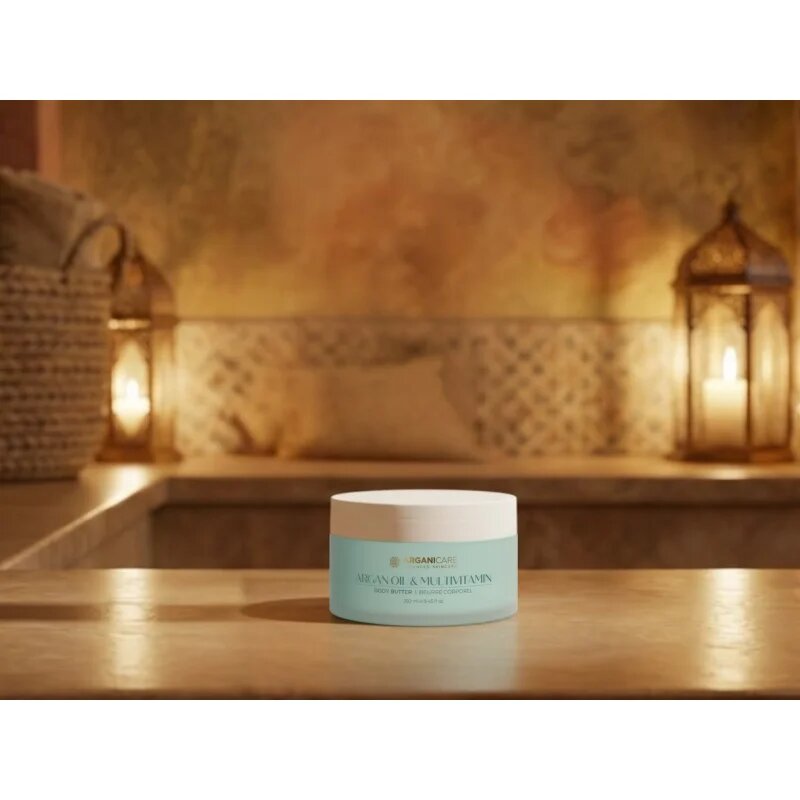 Arganicare Body Butter Argan Oil & Multivitamins testvaj Argán olajjal 250 ml