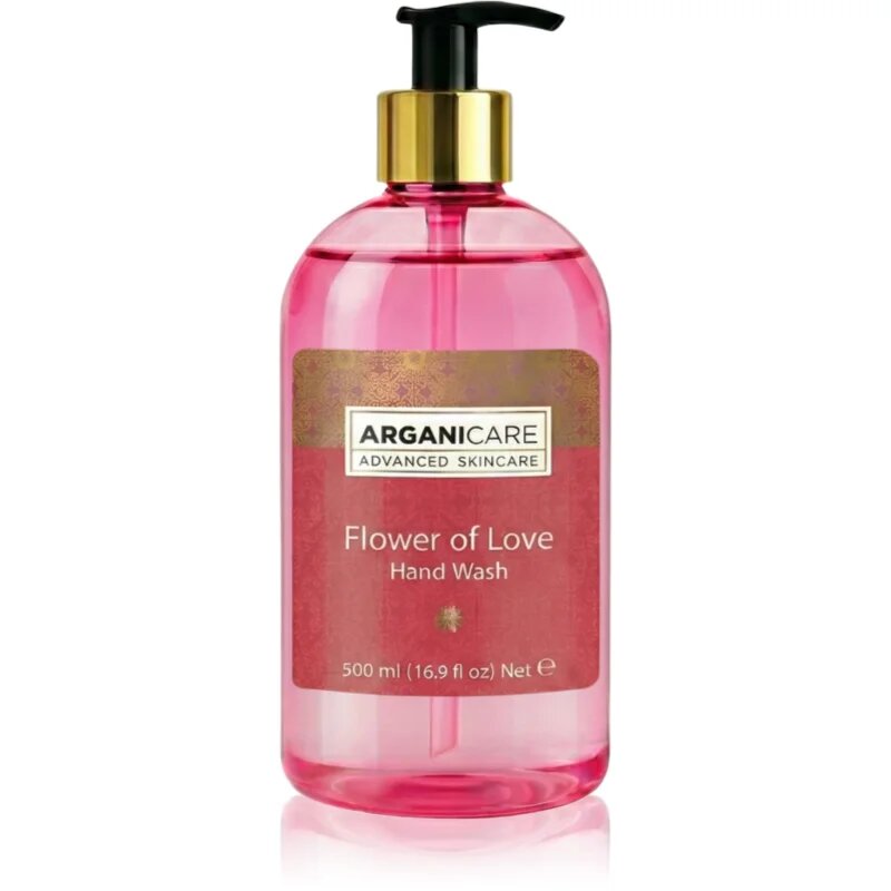 Arganicare Hand Wash Flower of Love harmonizáló folyékony szappan 500 ml