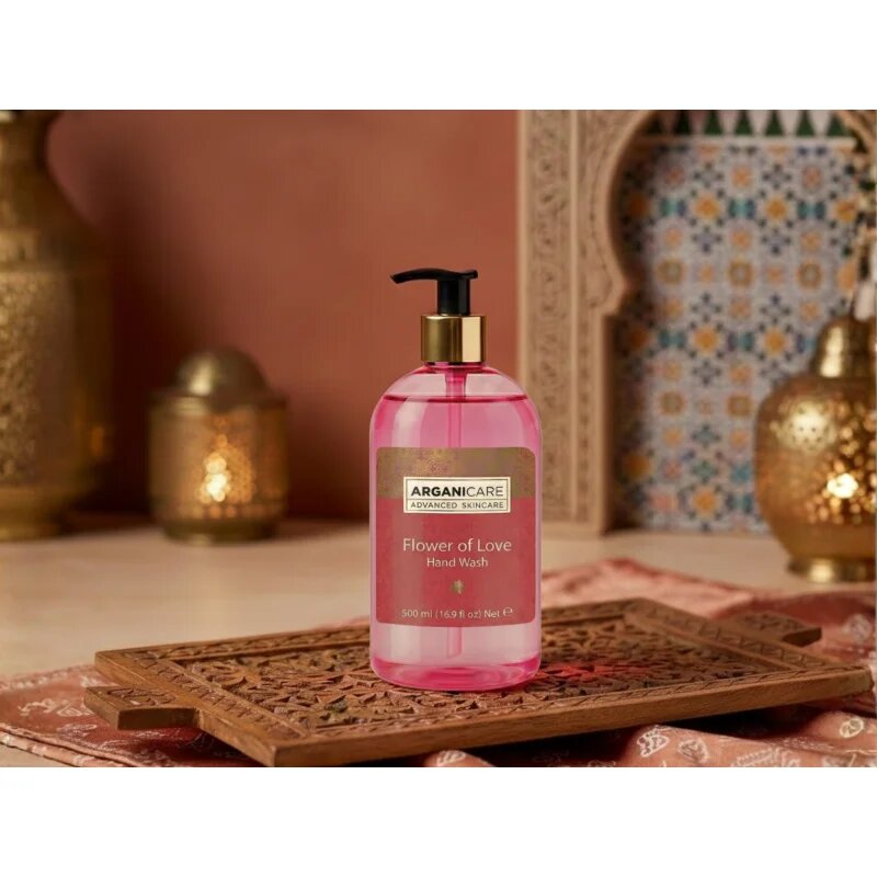 Arganicare Hand Wash Flower of Love harmonizáló folyékony szappan 500 ml