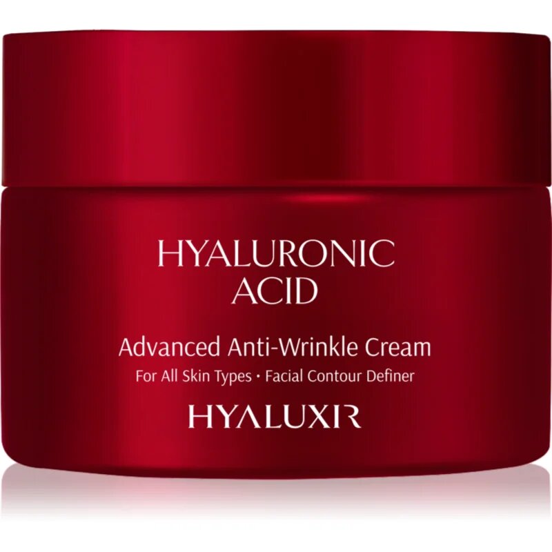 Arganicare Hyaluxir Advanced Anti-Wrinkle Cream ránctalanító krém hialuronsavval 50 ml