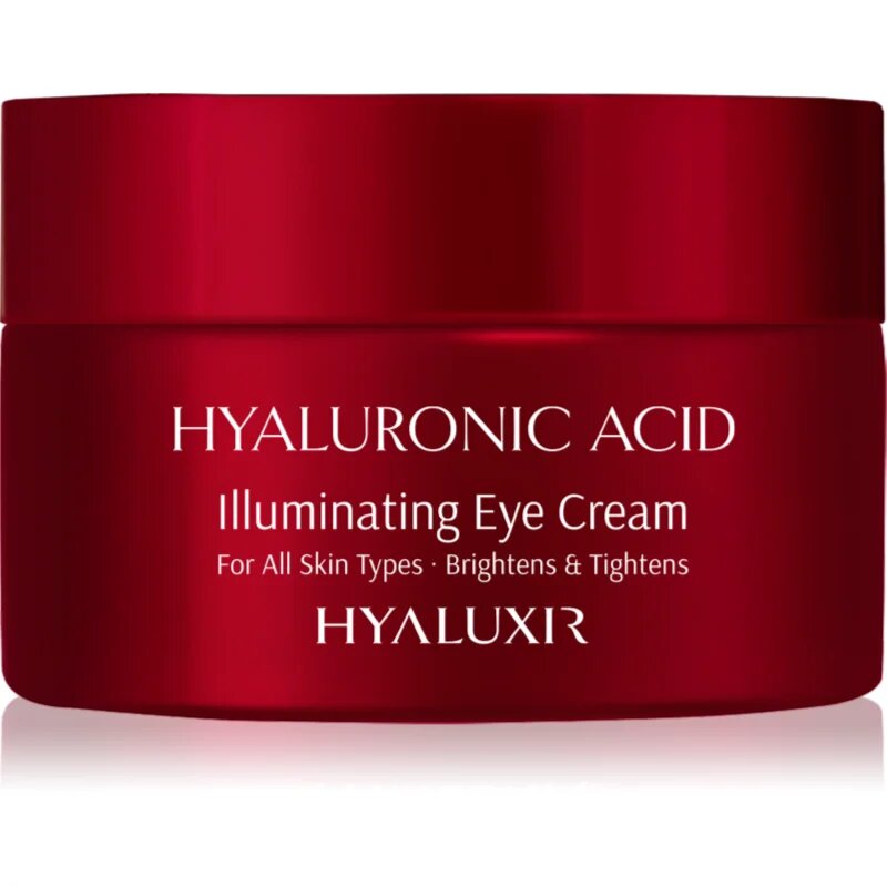 Arganicare Hyaluxir Illuminating Eye Cream élénkítő krém a szem köré 30 ml