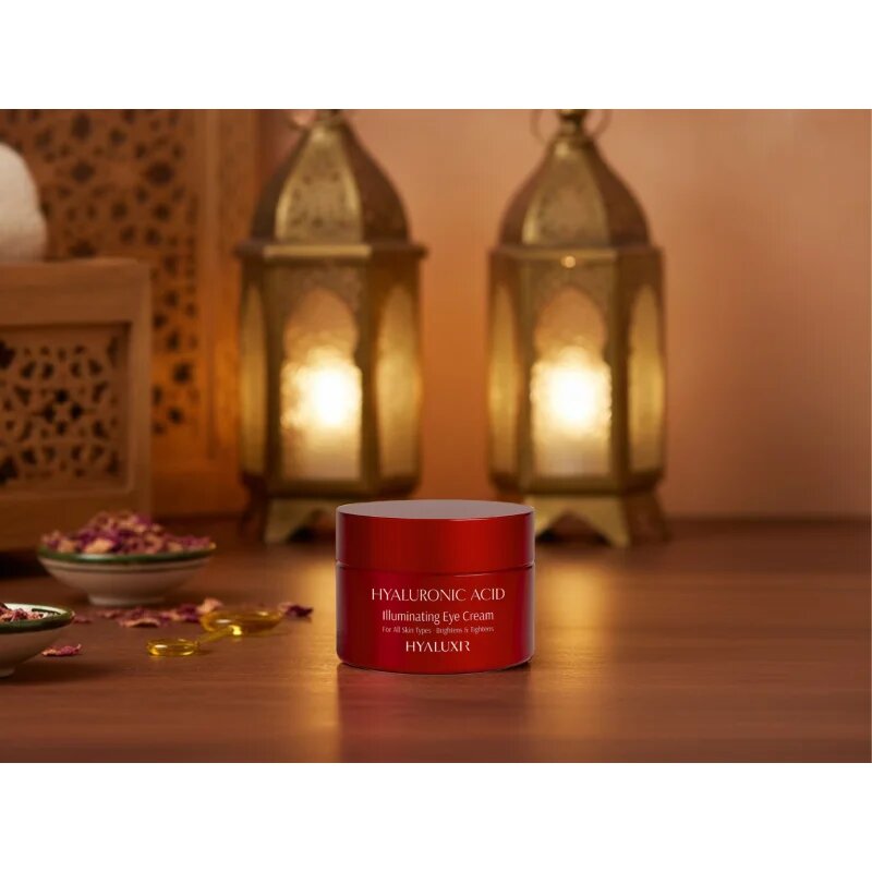 Arganicare Hyaluxir Illuminating Eye Cream élénkítő krém a szem köré 30 ml