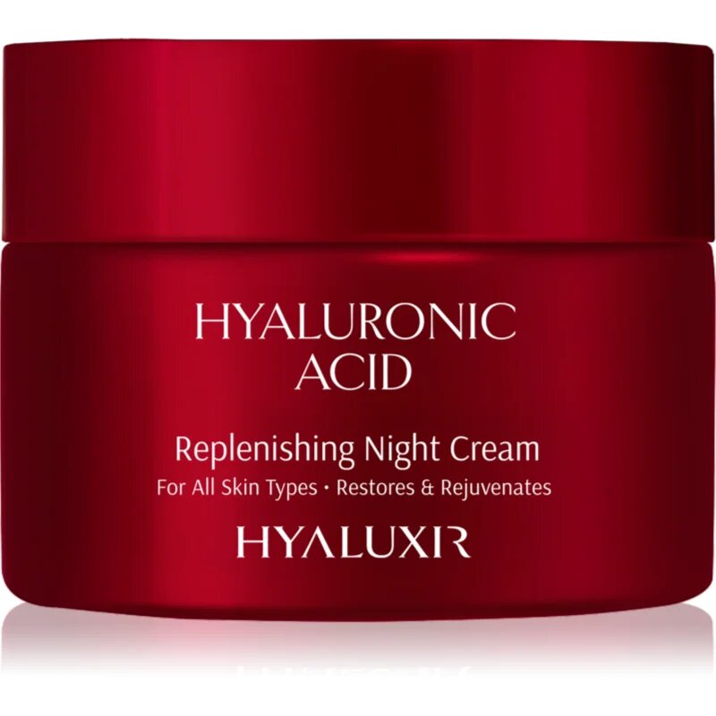 Arganicare Hyaluxir Replenishing Night Cream éjszakai krém a bőröregedés ellen 50 ml