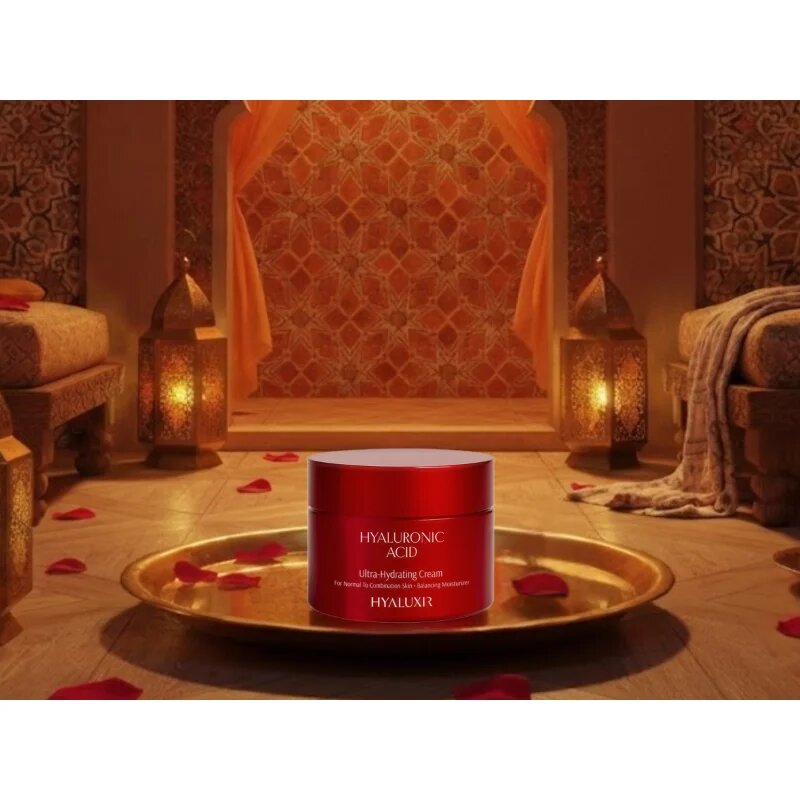 Arganicare Hyaluxir Ultra-Hydrating Cream mélyen hidratáló krém normál és kombinált bőrre 50 ml