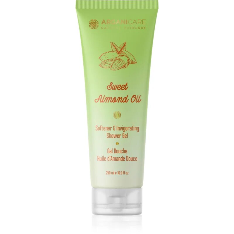 Arganicare Sweet Almond Oil Shower Gel tusfürdő gél 250 ml