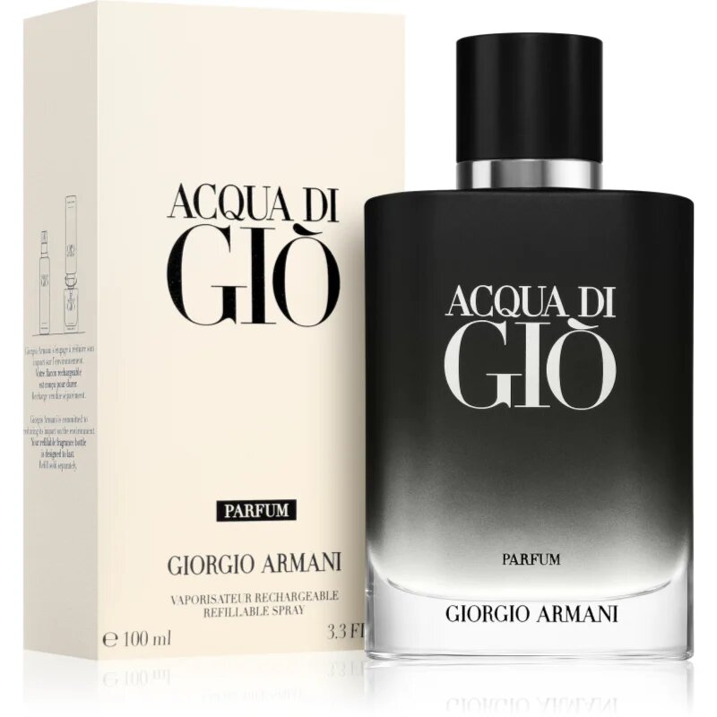Armani Acqua di Giò Parfum parfüm utántölthető uraknak 100 ml