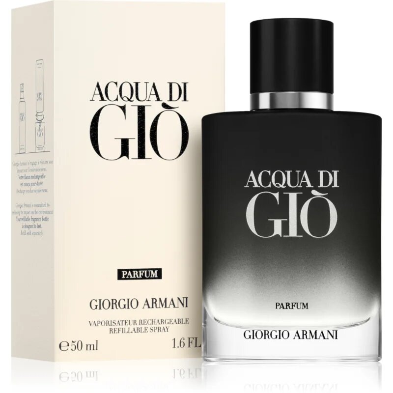 Armani Acqua di Giò Parfum parfüm utántölthető uraknak 50 ml