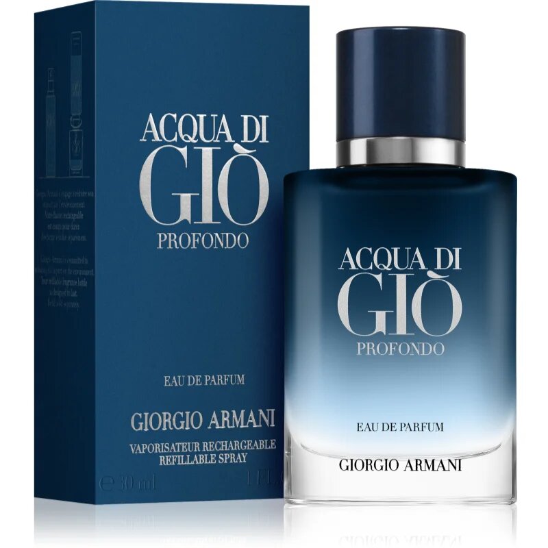 Armani Acqua di Giò Profondo Eau de Parfum utántölthető uraknak 30 ml