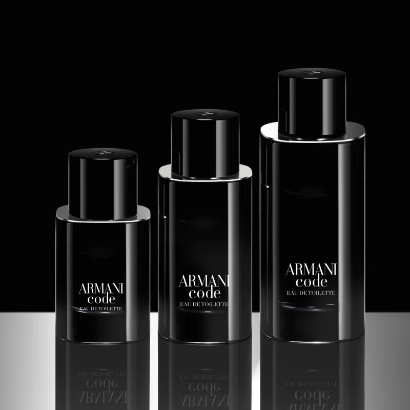 Armani Code Eau de Toilette utántölthető uraknak 50 ml