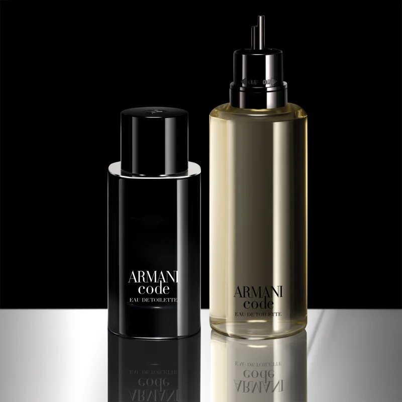 Armani Code Eau de Toilette utántölthető uraknak 50 ml