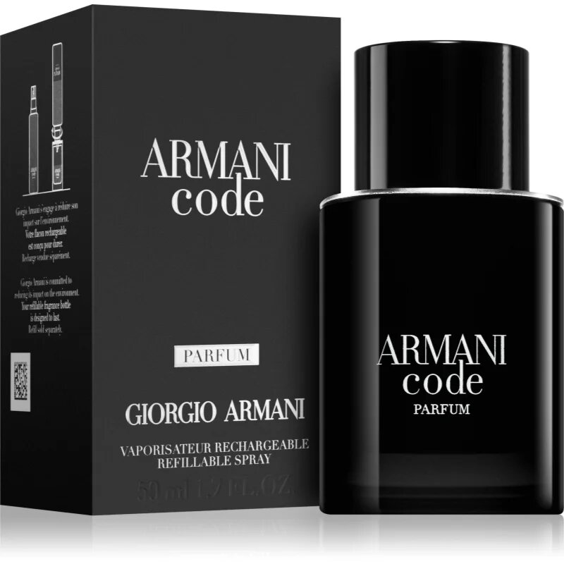 Armani Code Parfum parfüm utántölthető uraknak 50 ml