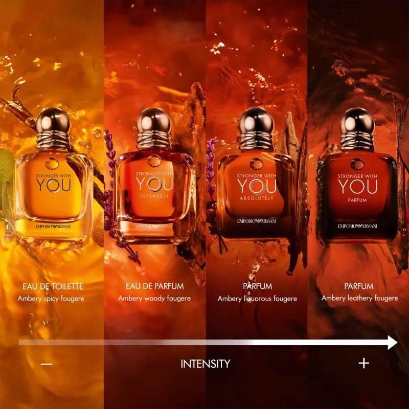 Armani Emporio Stronger With You Intensely Eau de Parfum uraknak 150 ml
