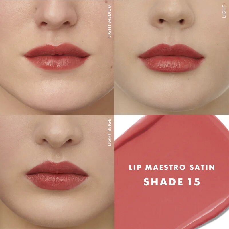 Armani Lip Maestro Satin hidratáló folyékony matt rúzs árnyalat 15 Opening Dance 6.5 ml