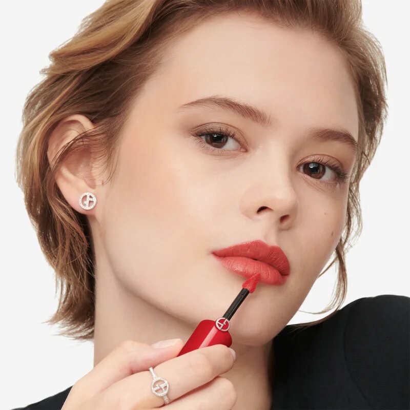 Armani Lip Maestro Satin hidratáló folyékony matt rúzs árnyalat 15 Opening Dance 6.5 ml