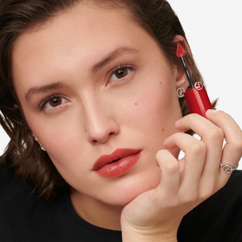Armani Lip Maestro Satin hidratáló folyékony matt rúzs árnyalat 15 Opening Dance 6.5 ml