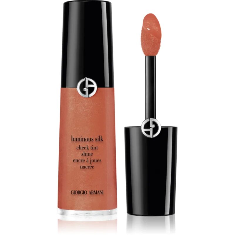Armani Luminous Silk Cheek Tint Shine folyékony arcpirosító árnyalat 42 Sunlit Sienna 12 ml