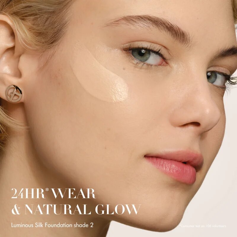 Armani Luminous Silk Foundation Travel Size 2026 élénkítő make-up árnyalat 2 18 ml