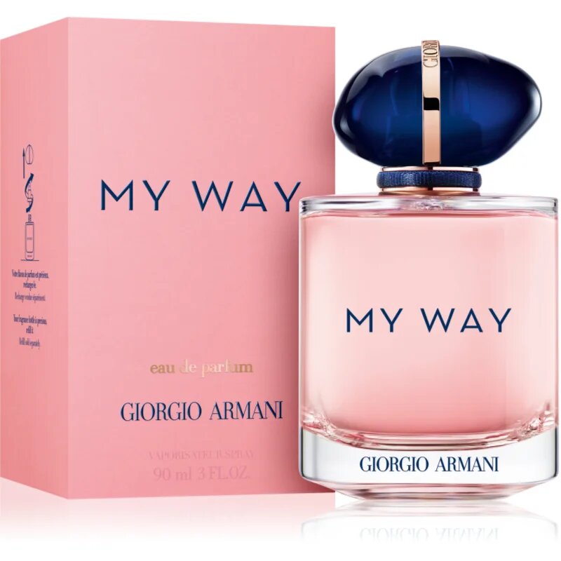 Armani My Way Eau de Parfum utántölthető hölgyeknek 90 ml
