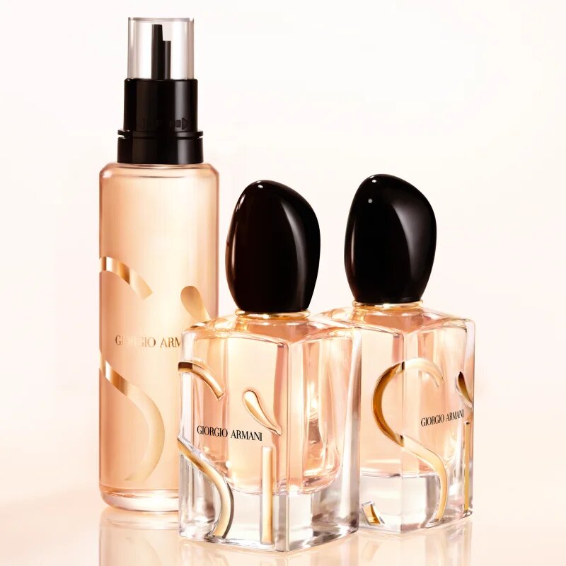 Armani Sì Eau de Parfum utántöltő hölgyeknek refill 100 ml