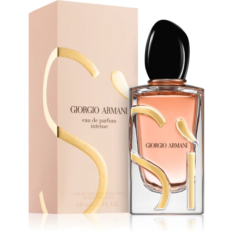 Armani Sì Intense Eau de Parfum utántölthető hölgyeknek 100 ml
