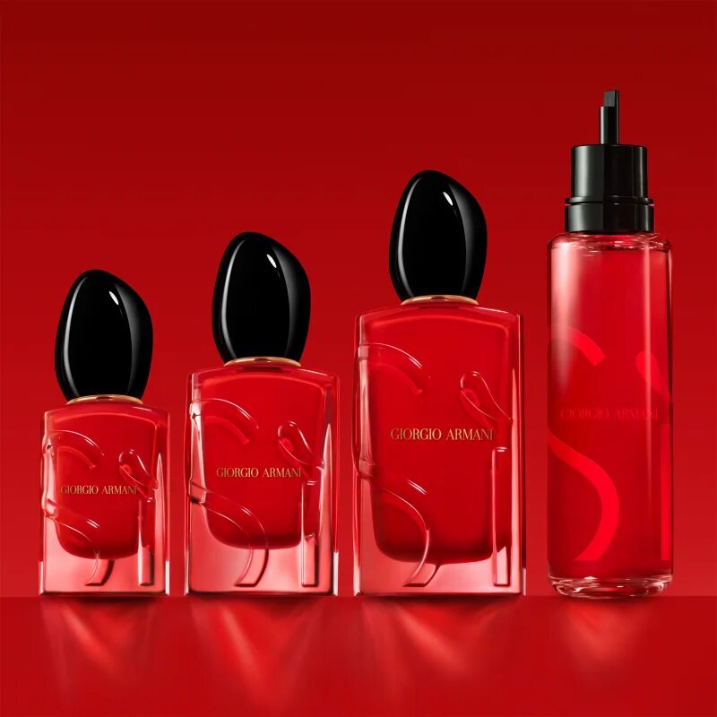 Armani Sì Passione Eau de Parfum utántöltő hölgyeknek Refill 100 ml