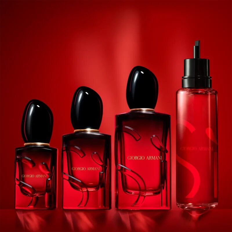 Armani Sì Passione Intense Eau de Parfum utántölthető hölgyeknek 30 ml