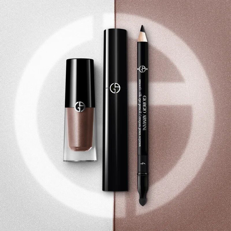 Armani Smooth Silk Eye Pencil szemceruza applikátorral árnyalat 04 Black 1.05 g