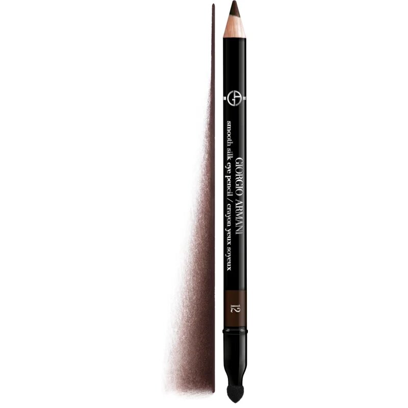 Armani Smooth Silk Eye Pencil szemceruza applikátorral árnyalat 12 Brownship Black 1.05 g