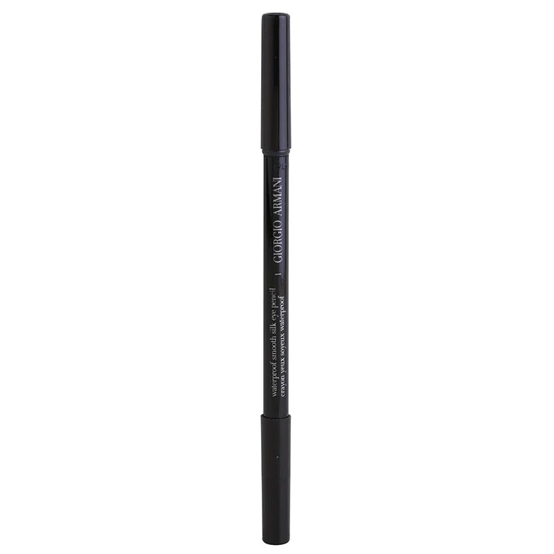 Armani Smooth Silk Waterproof Eye Pencil vízálló szemceruza applikátorral árnyalat 01 Black 1.2 g