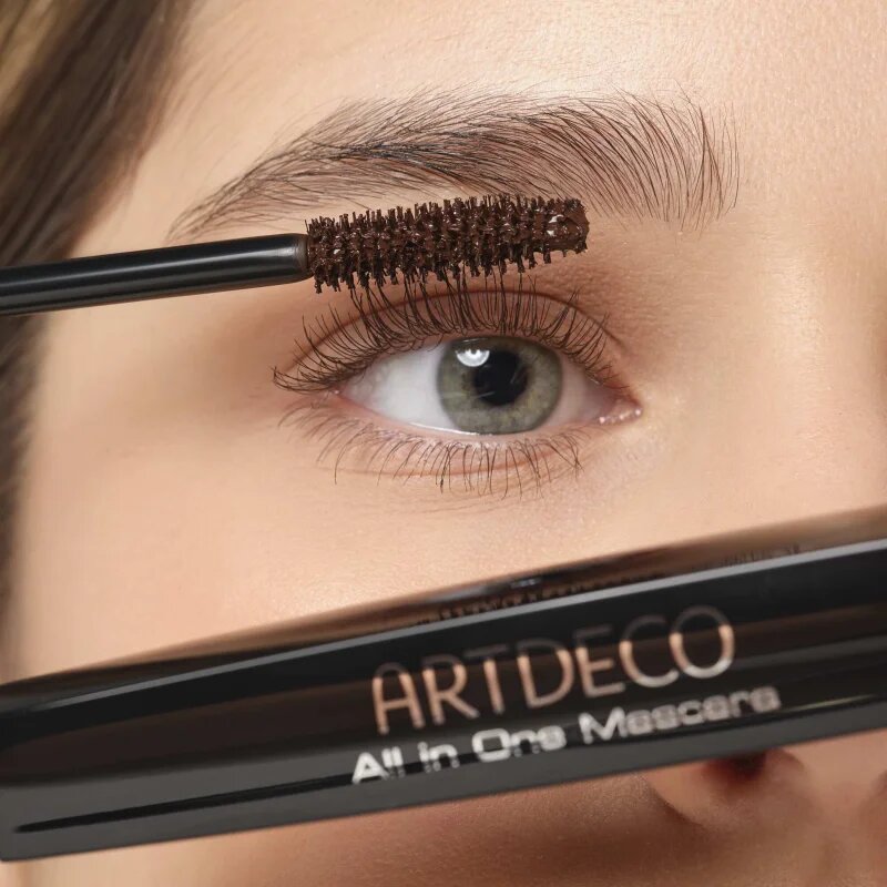 Artdeco All In One Szempillaspirál a dús formás és göndör pillákért árnyalat 202.03 Brown 10 ml