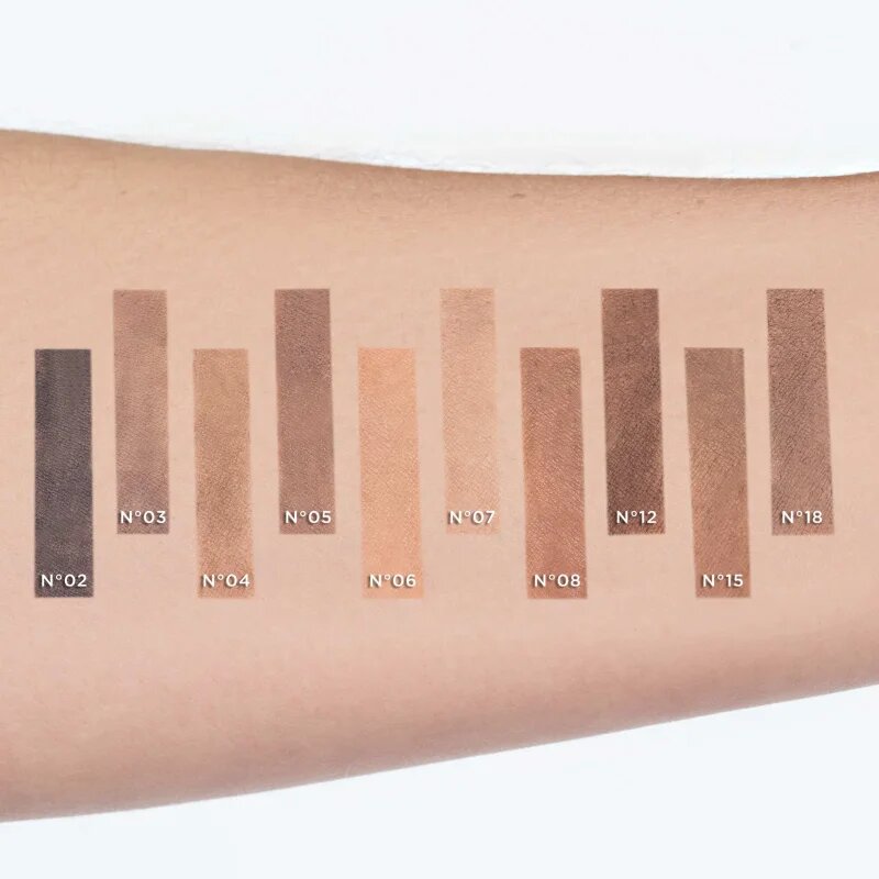 Artdeco Eye Brow Powder Szemöldökpúder praktikus mágneses tokban utántöltő sminkpalettába árnyalat 15 Brownie 0.8 g