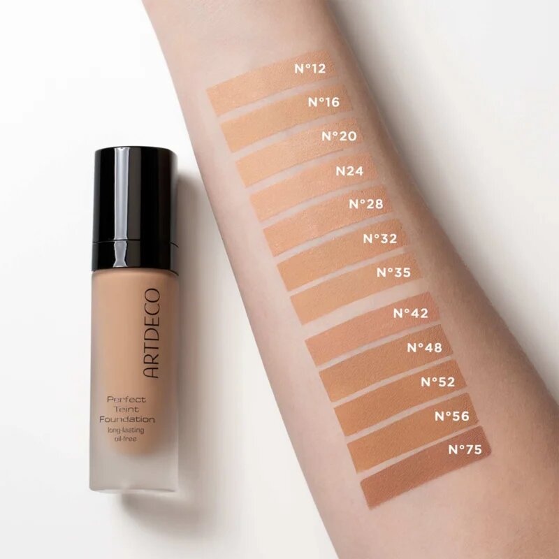 Artdeco Perfect Teint Foundation tartós alapozó nem tartalmaz olajat árnyalat 35 Natural 20 ml