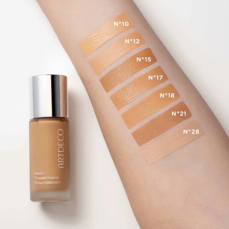 Artdeco Rich Treatment Foundation élénkítő krémes make-up árnyalat 485.10 Sunny Shell 20 ml