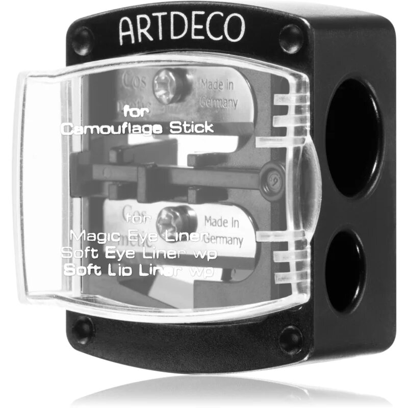 Artdeco Sharpener Duo dupla hegyező a kozmetikai ceruzákhoz típus 12mm & 8mm 1 db